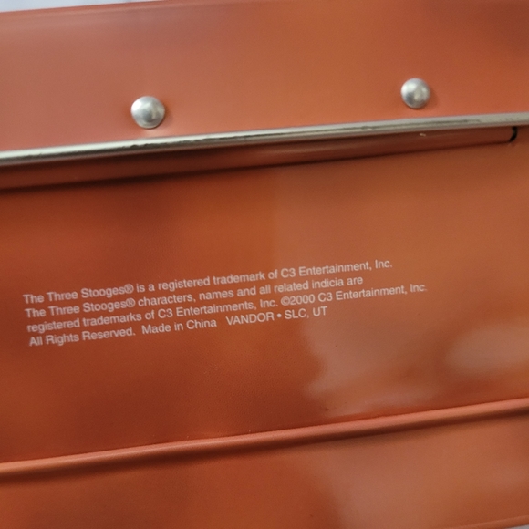 Vandor Three Stooges Vintage Tin Box TV antenna - Picture 5 of 8